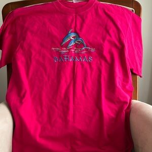 NWOT Womens Bahamas Embroidered T-Shirt: Size Large